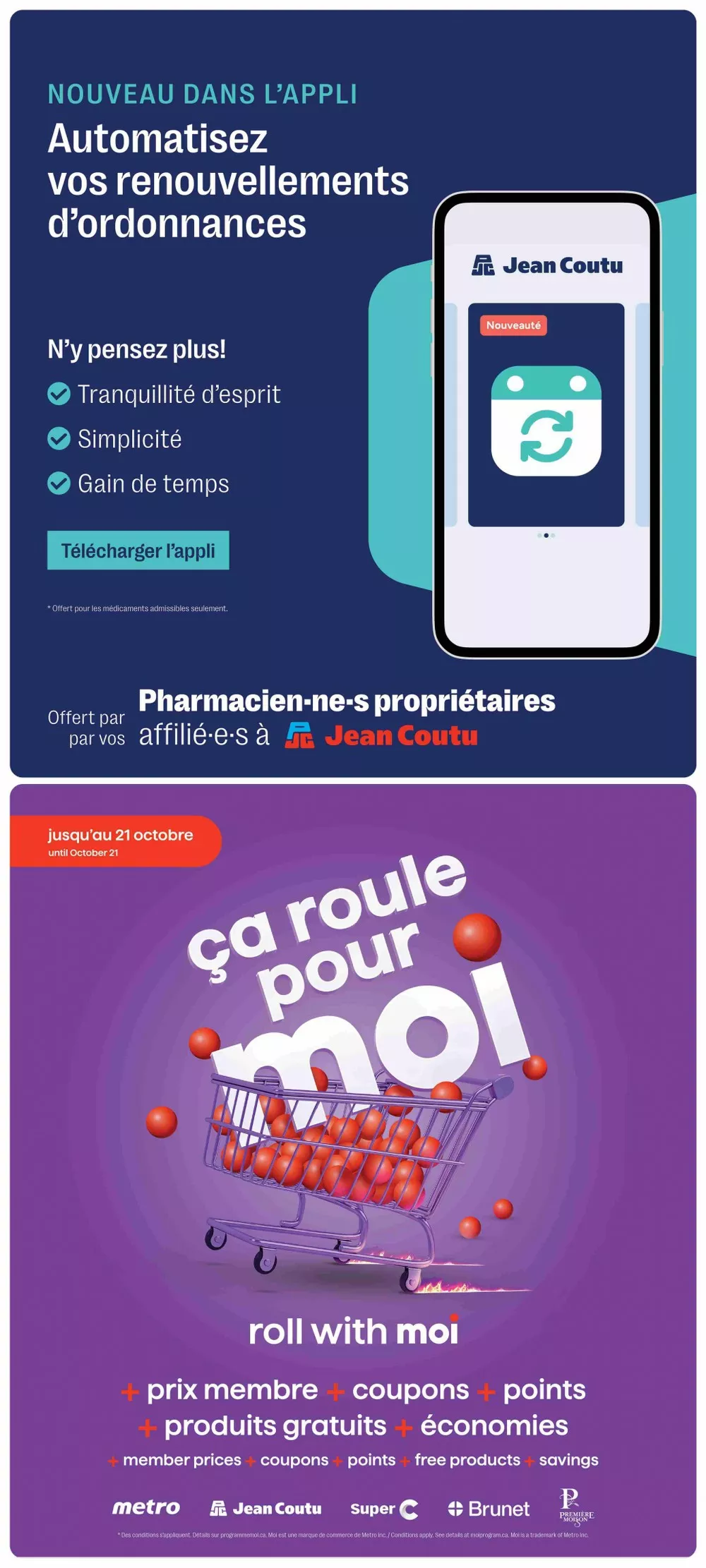 jean coutu flyer october 1 7 14