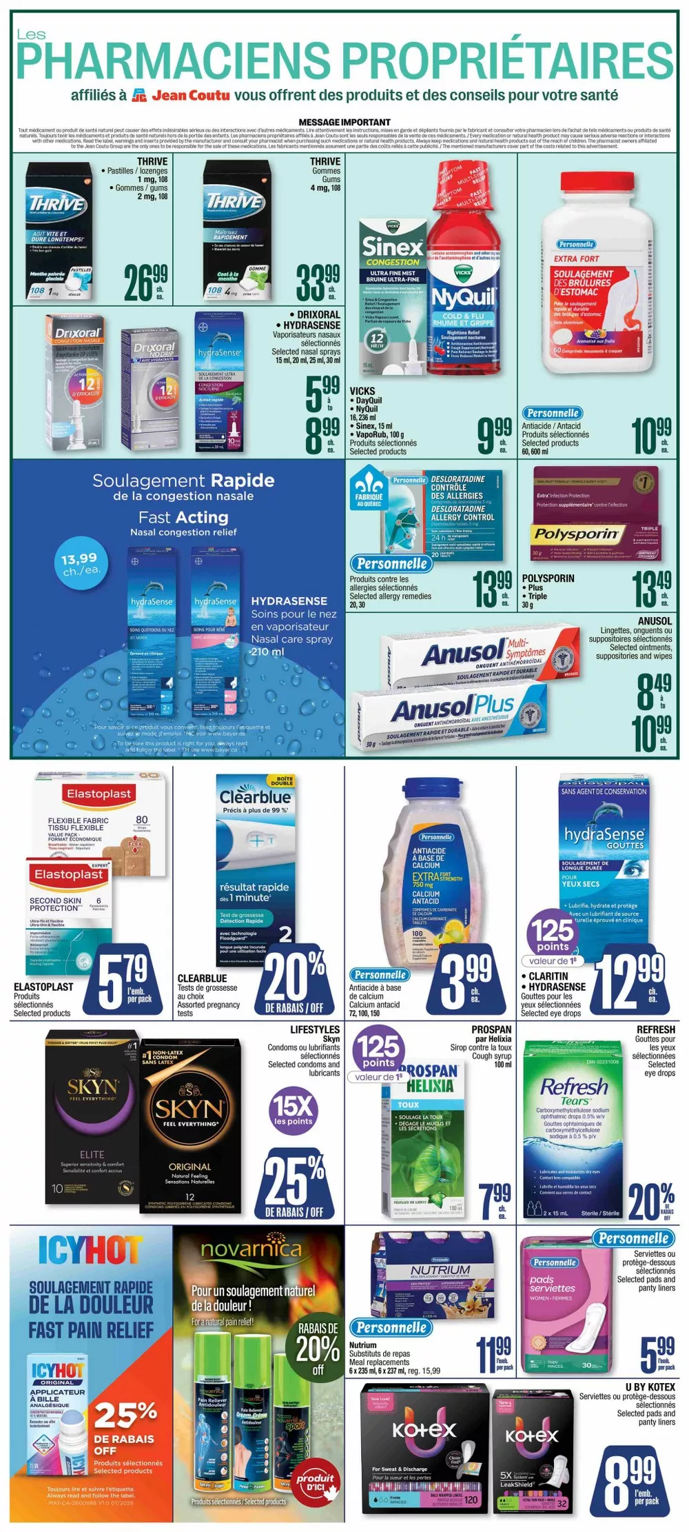 jean coutu flyer october 1 7 3