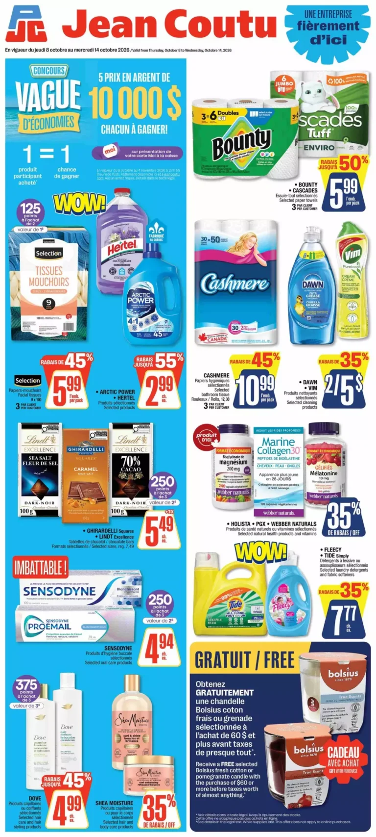 jean coutu flyer week 41, jean coutu circulaire semaine 41