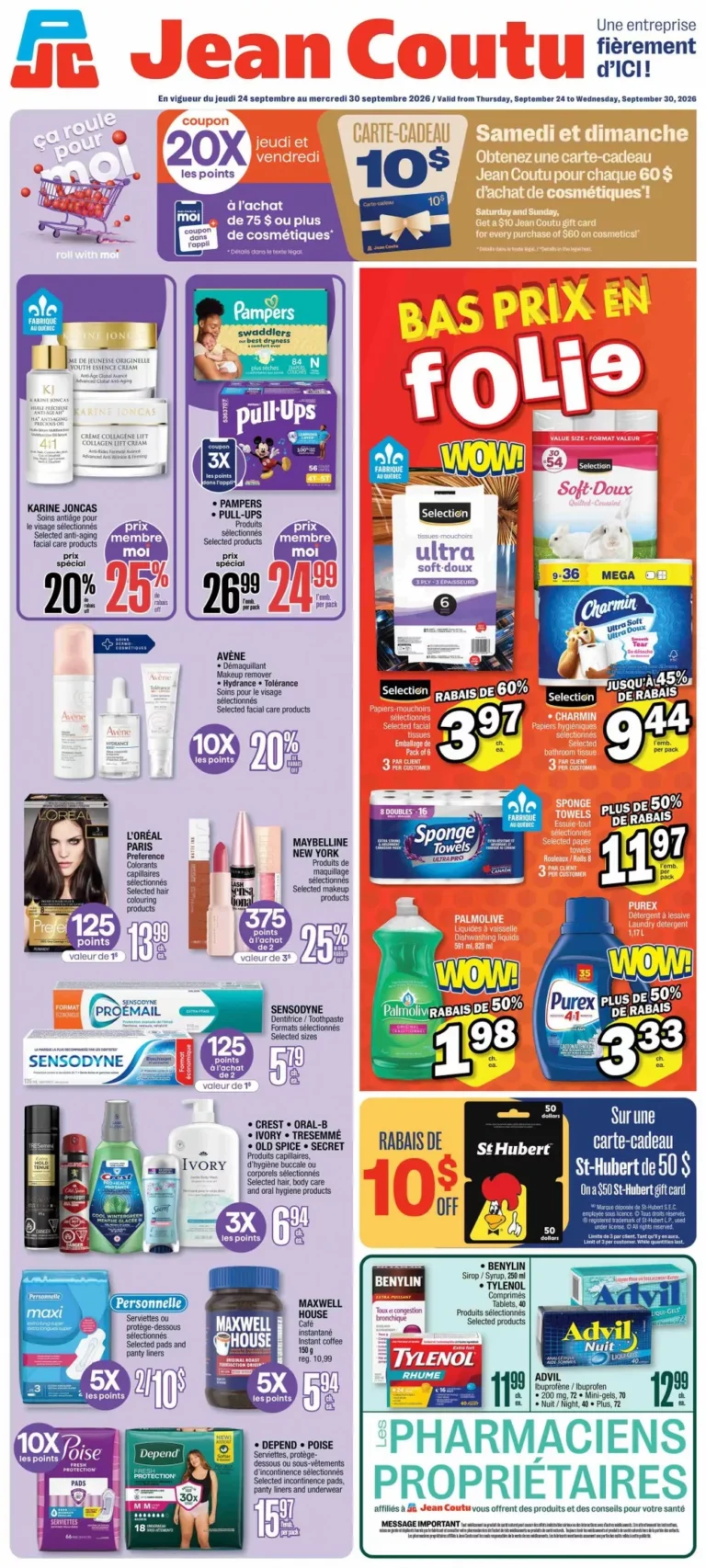 jean coutu flyer week 39, jean coutu semaine 39