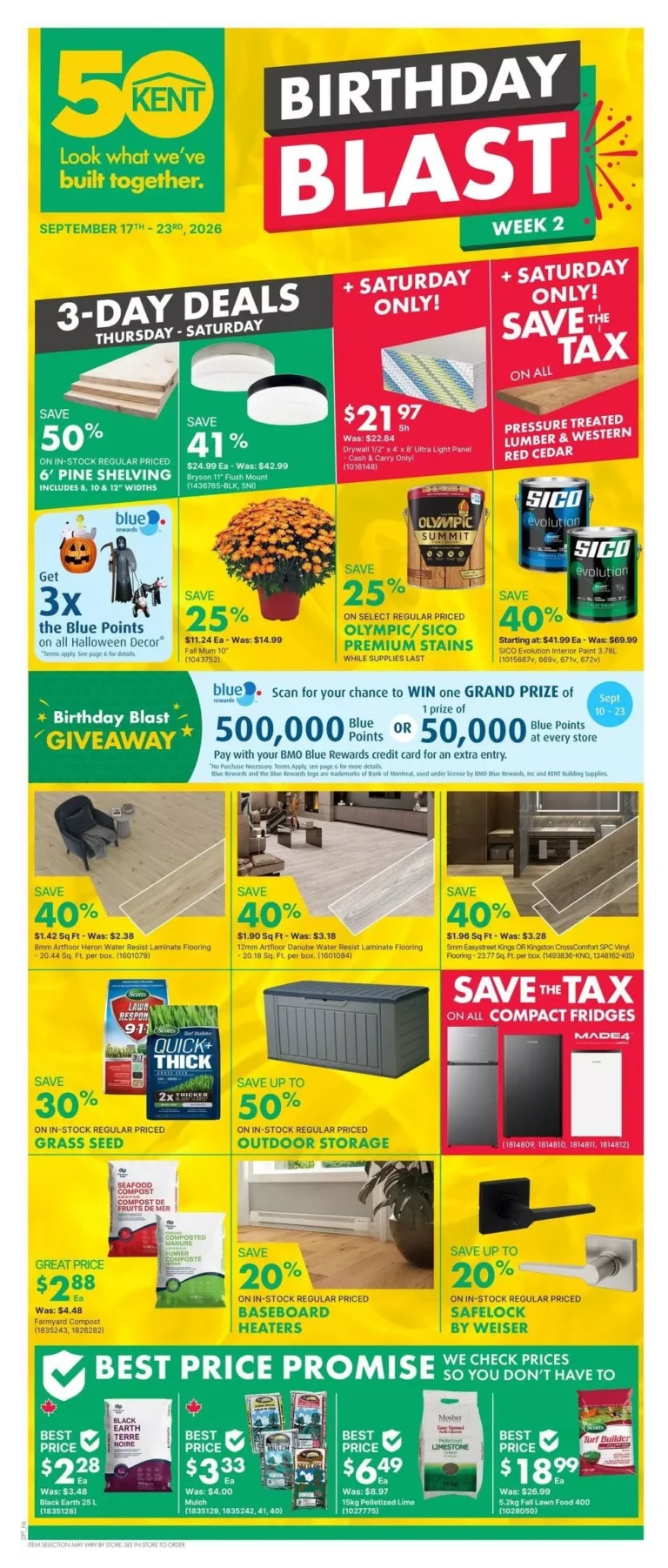 Kent Building Supplies Flyer week 38