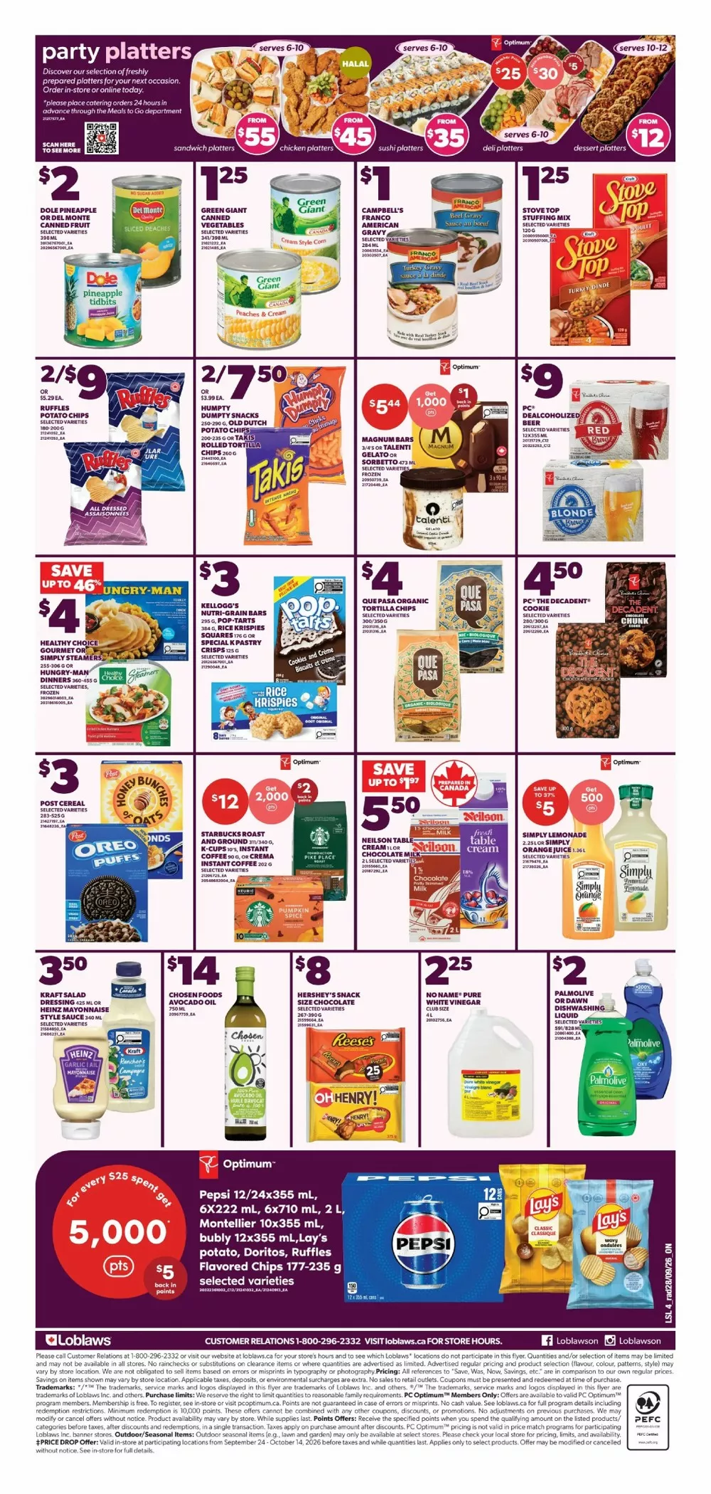 loblaws flyer october 1 7 2 665