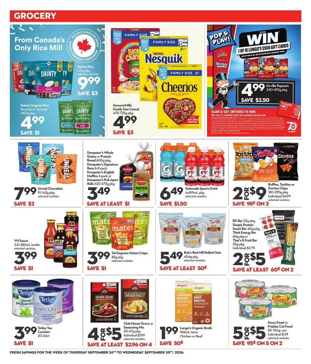 longos flyer september 24 11