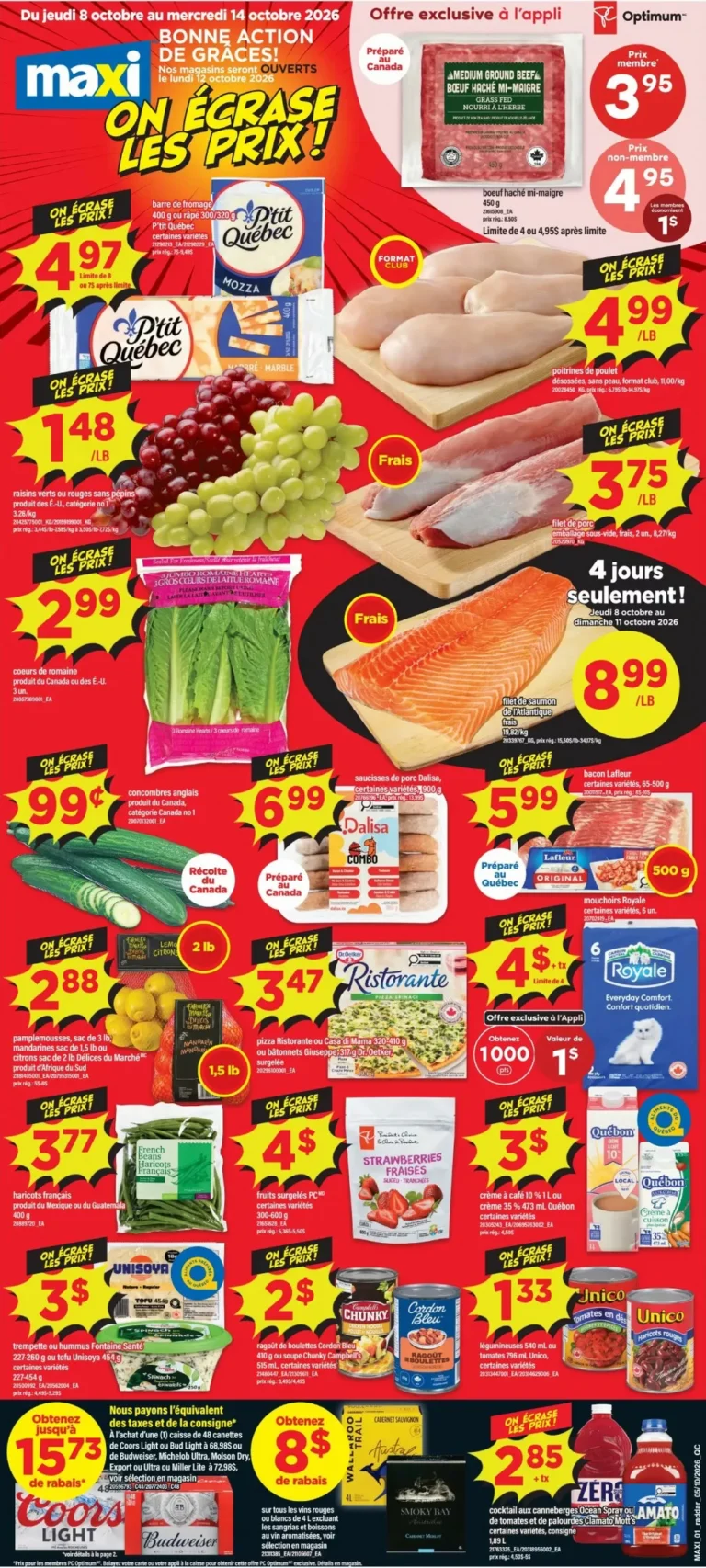 maxi flyer week 41, maxi circulaire semaine 41