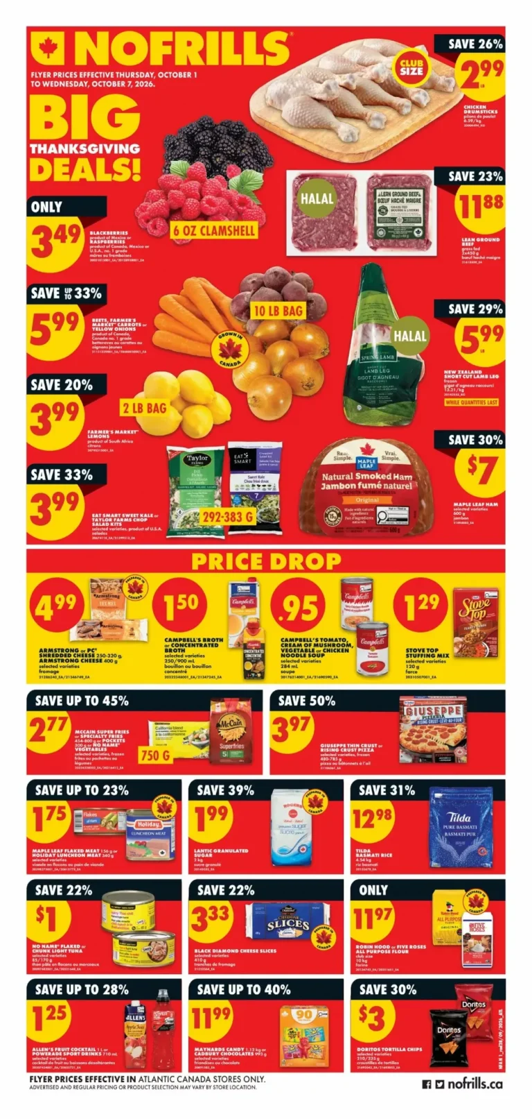 no frills flyer atlantic week 40