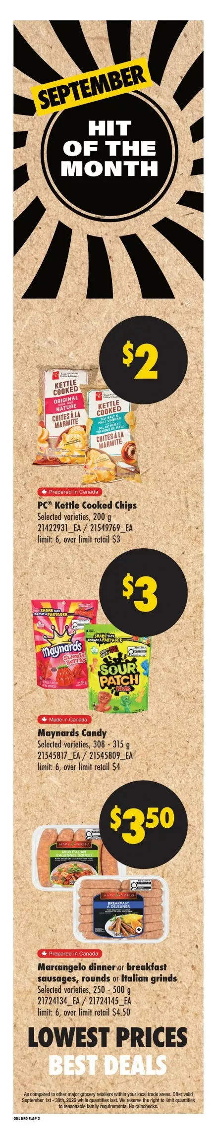 no frills flyer on september 10 16 7 926