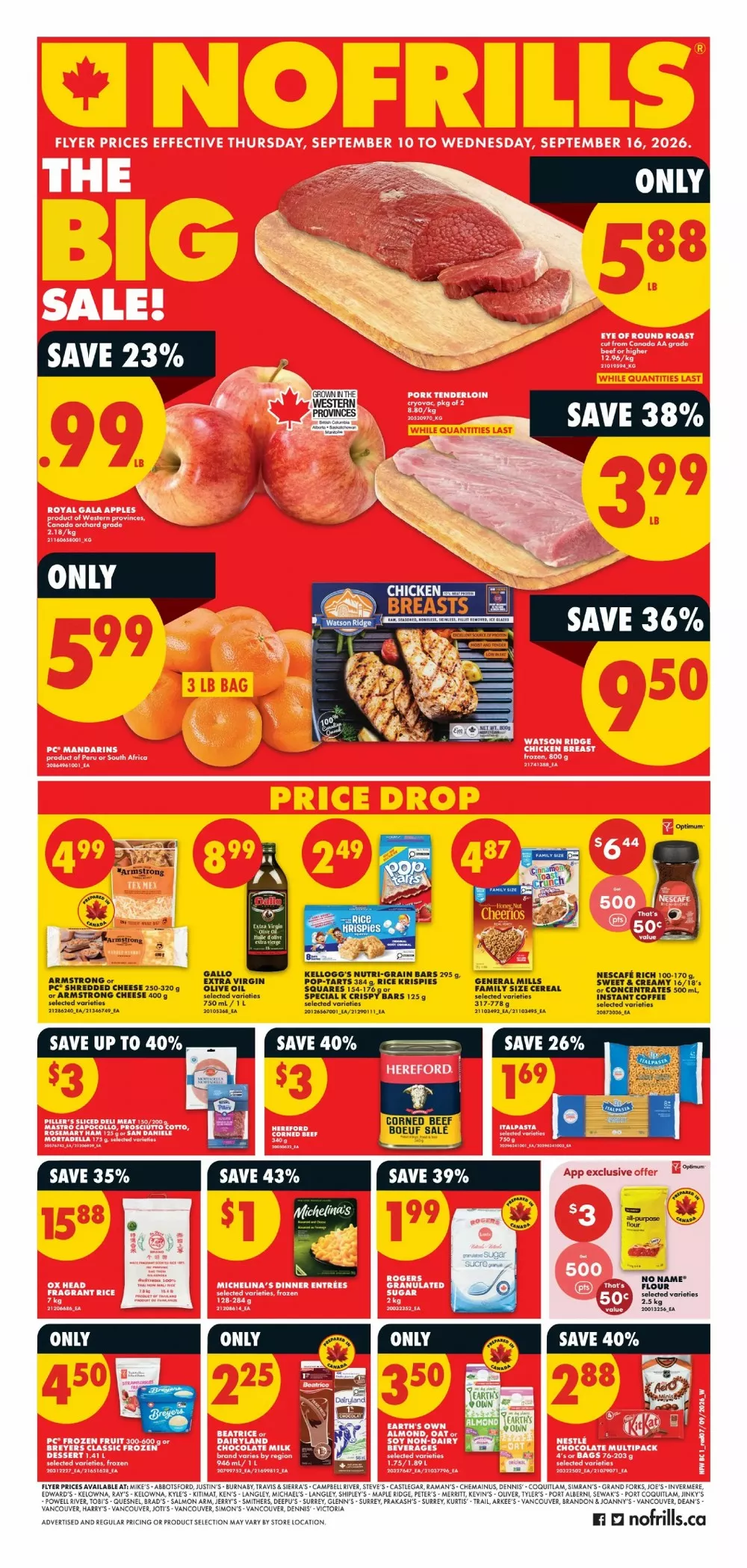 No Frills Flyer West September 10 to September 16, 2026 1 no frills flyer west wk-37