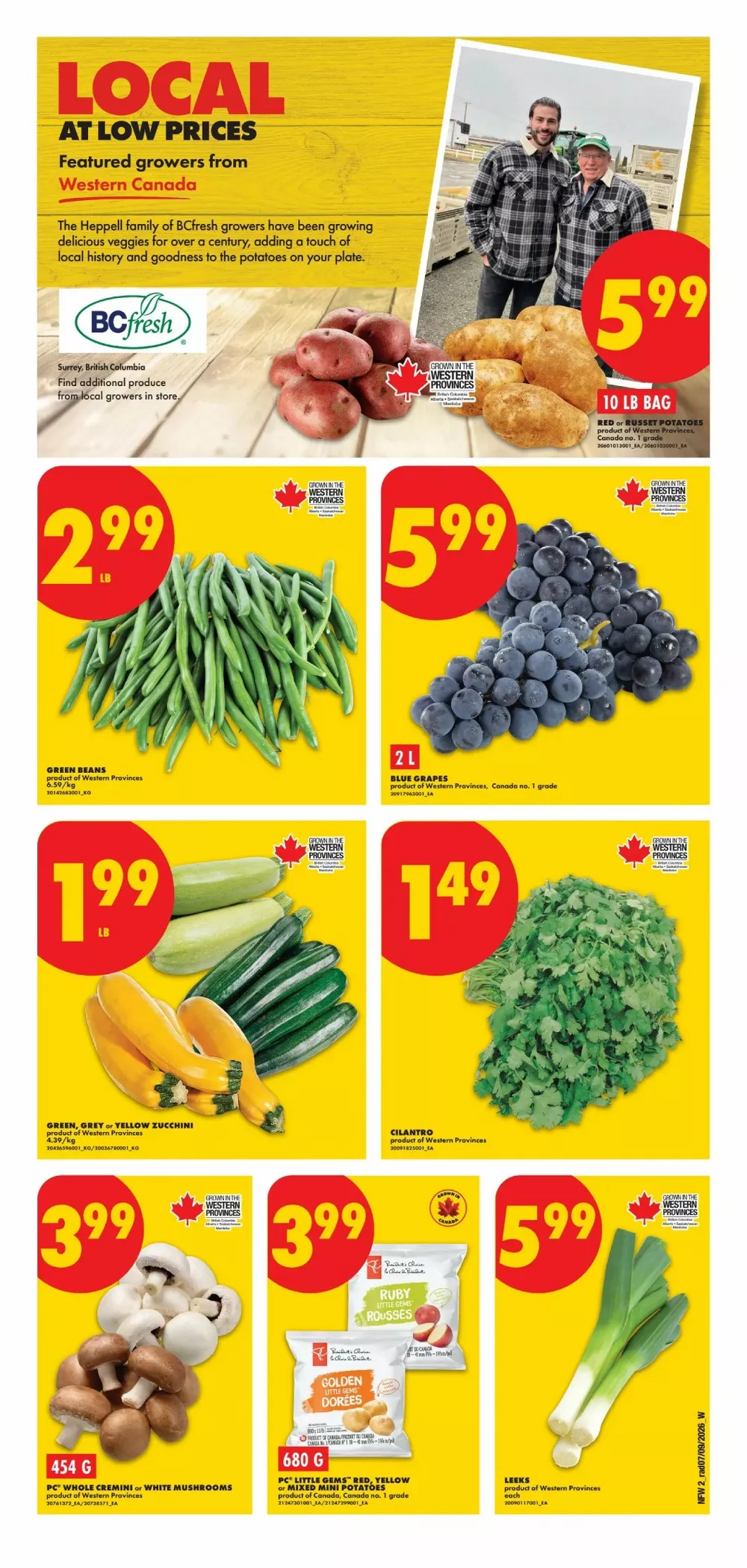 No Frills Flyer West September 10 to September 16, 2026 2 no frills flyer west september 10 16 2 454