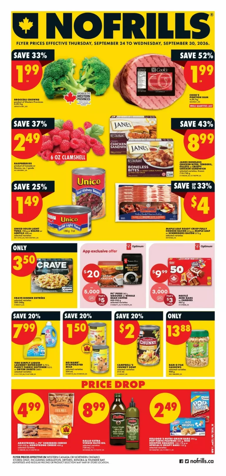 no frills flyer west week 39