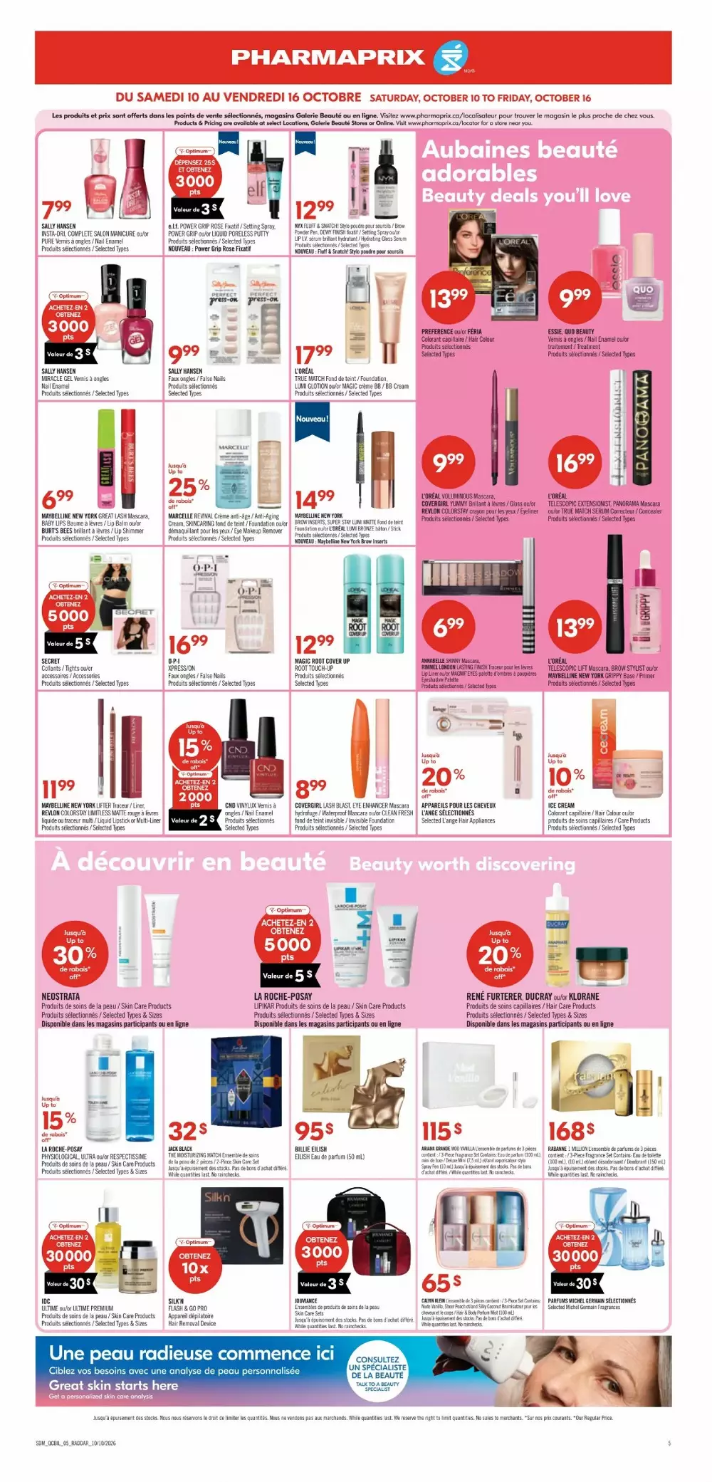 pharmaprix flyer october 10 15 15 411