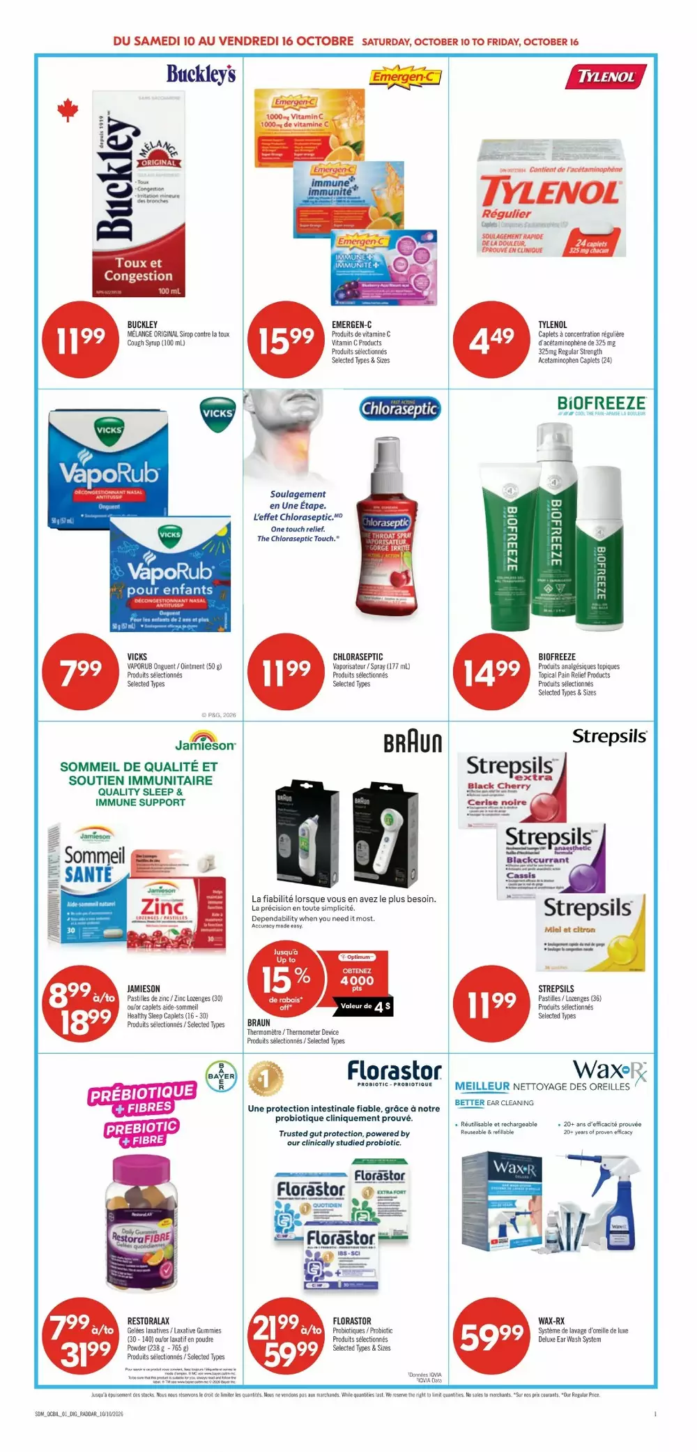 pharmaprix flyer october 10 15 16 918