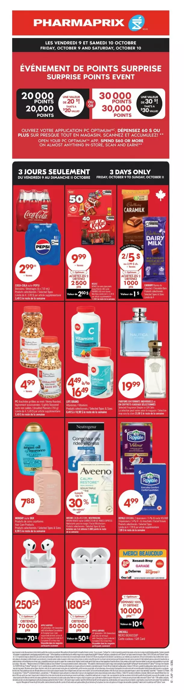 pharmaprix flyer october 10 15 1 670
