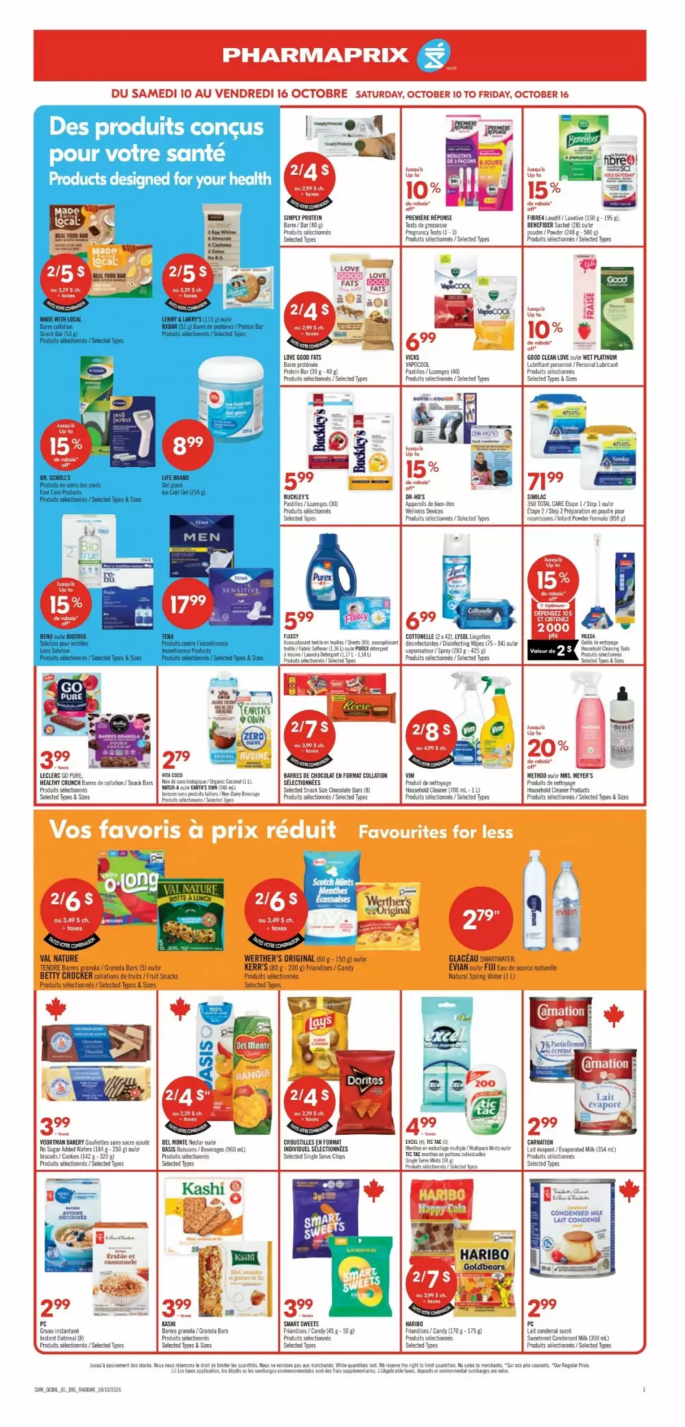 pharmaprix flyer october 10 15 20 137