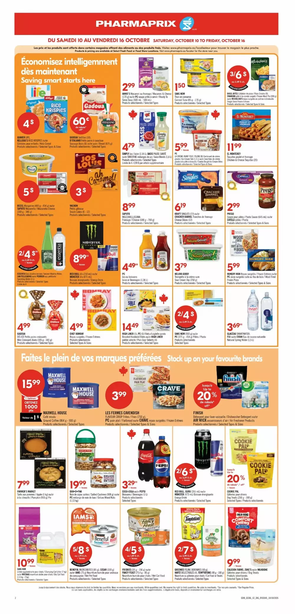 pharmaprix flyer october 10 15 8 827