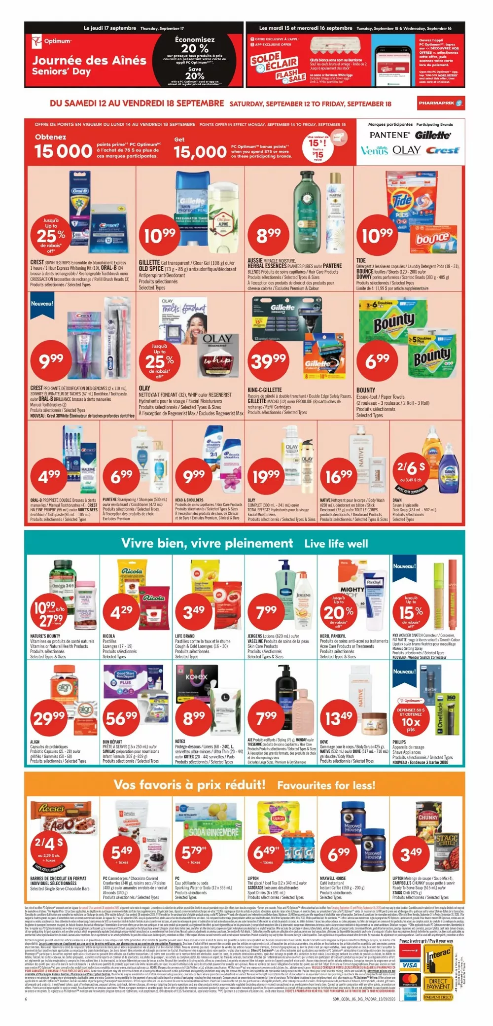 pharmaprix flyer september 12 17 4 478