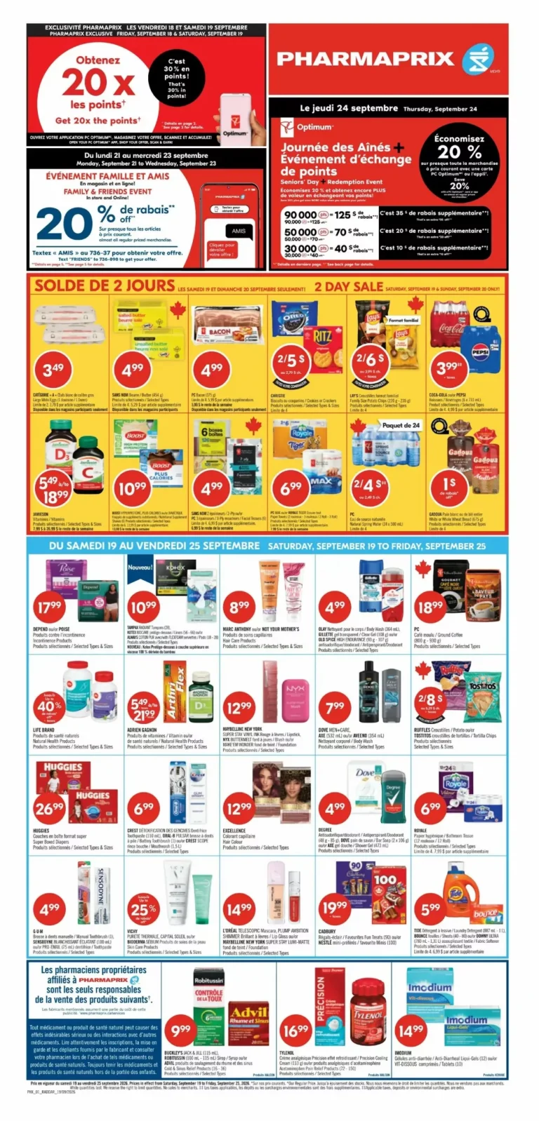 pharmaprix flyer week 38