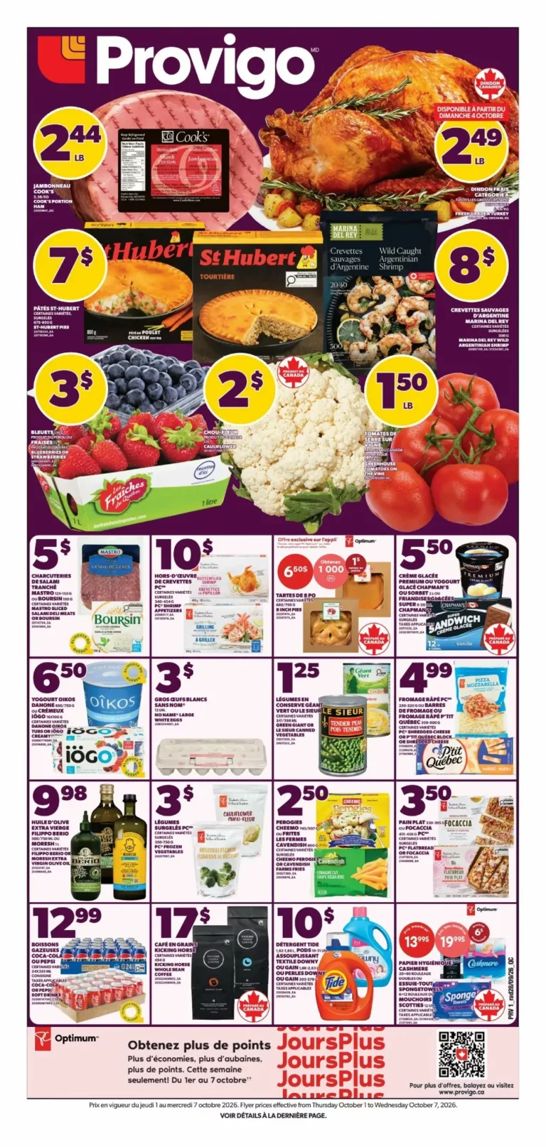 provigo flyer week 40, provigo circulaire semaine 40