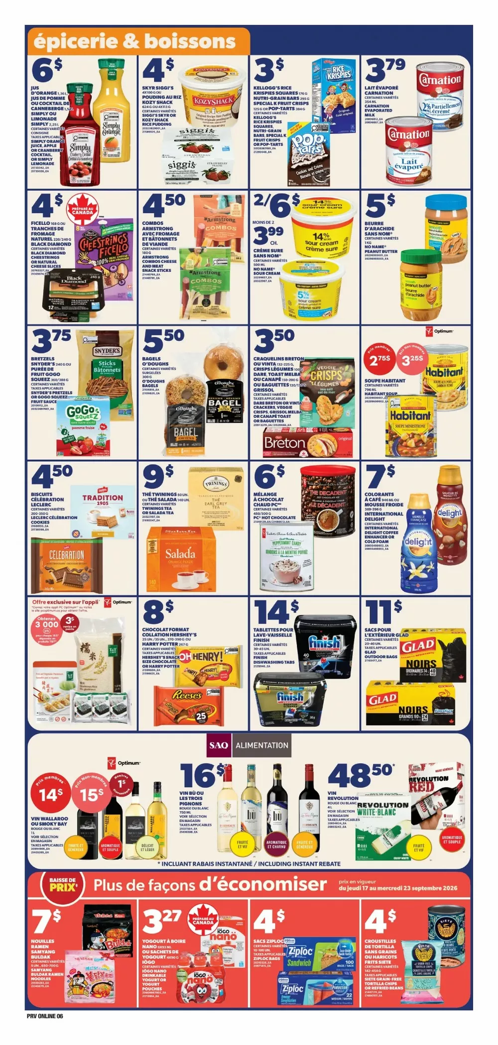 provigo flyer september 17 23 week 38 7 816