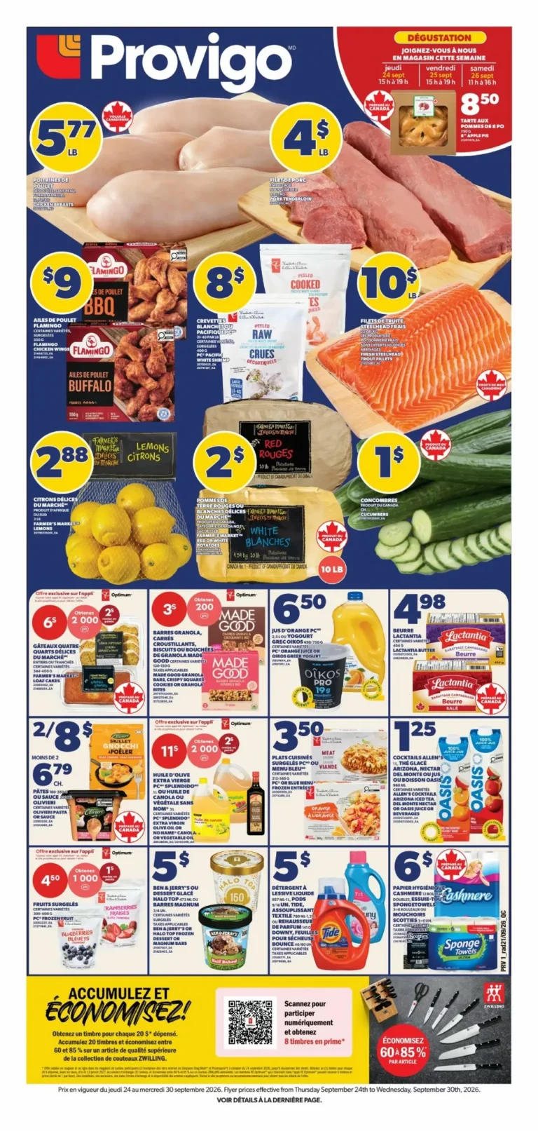 provigo flyer week 39, provigo circulaire semaine 39