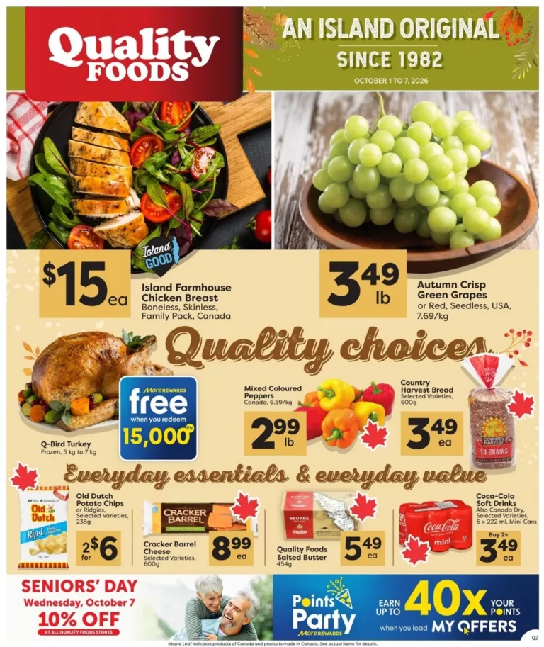 quality foods flyer week 40