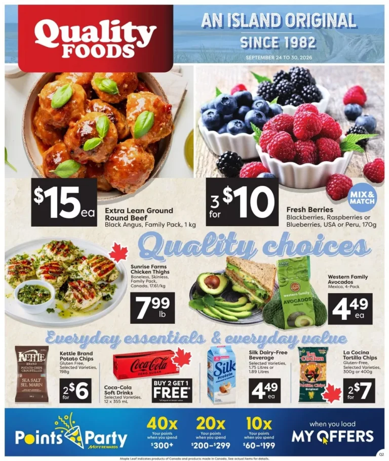 quality food flyer week 39