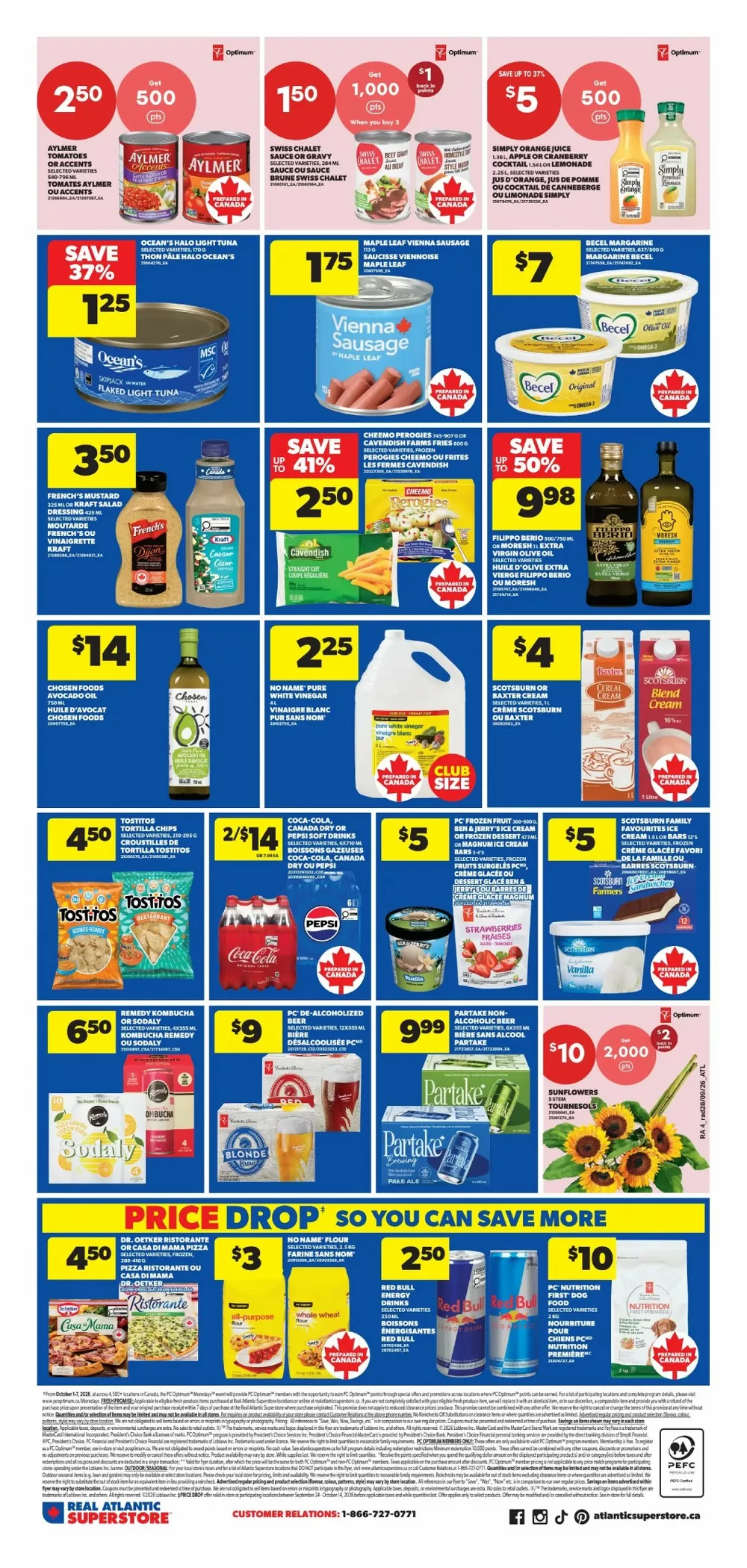 real atlantic superstore flyer october 1 7 3 836