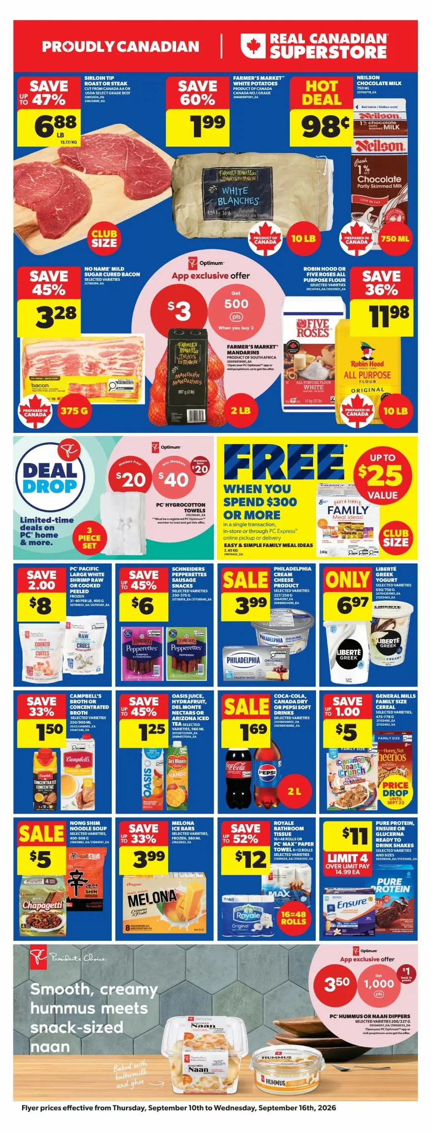 Real Canadian Superstore Flyer (ON) September 10 - September 16, 2026 1 real canadian flyer ont september 10 16 3 875