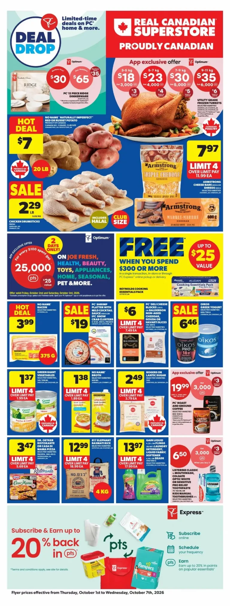 real canadian superstore flyer west week 40