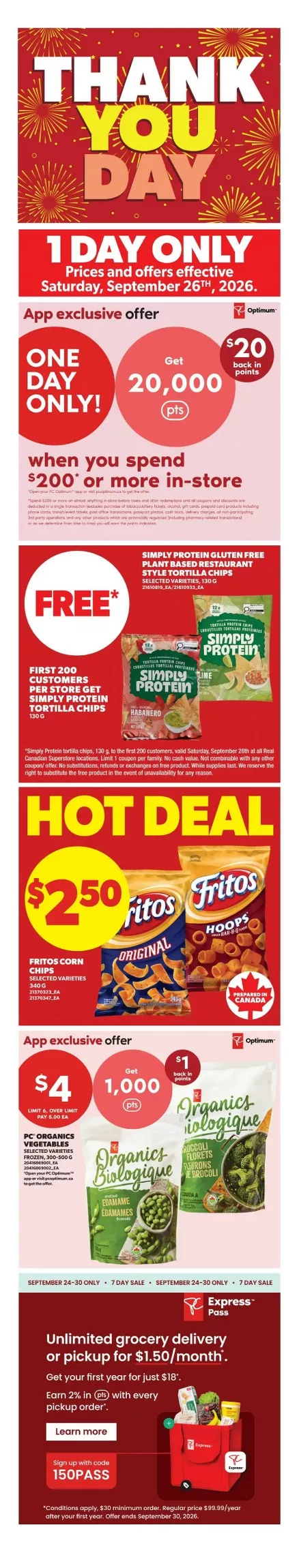 real canadian superstore flyer west sept 24 30 1 500