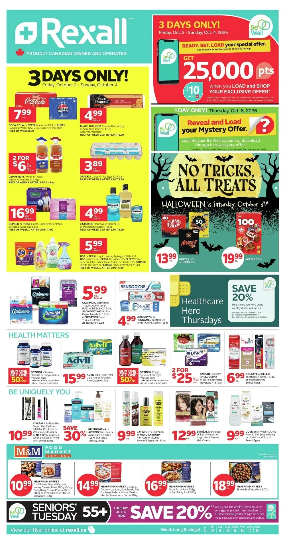 Rexall Flyer Canada October 9 - October 15, 2026 1 rexall flyer week 40