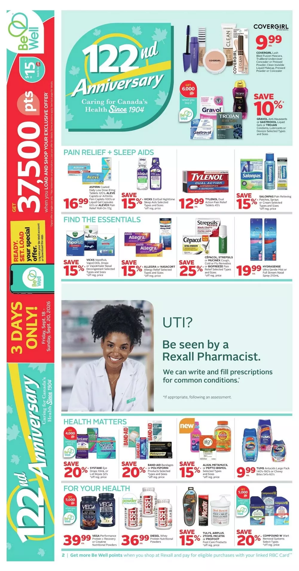 Rexall Flyer Canada 18 September - 24 September, 2026 4 rexall flyer september 18 24 4