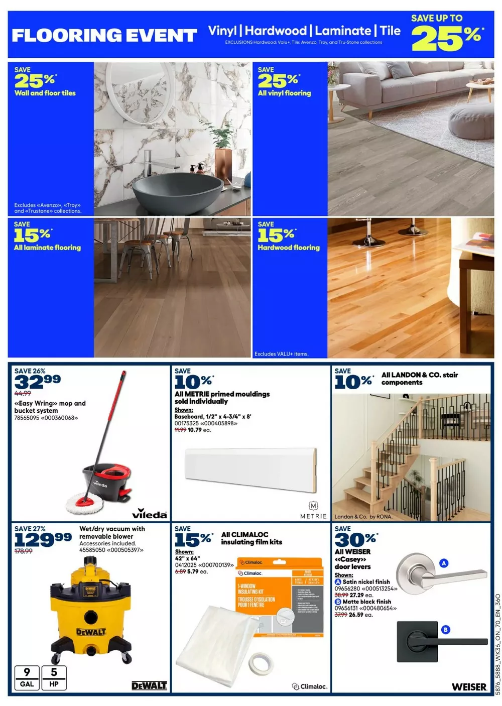rona flyer october 1 7 3