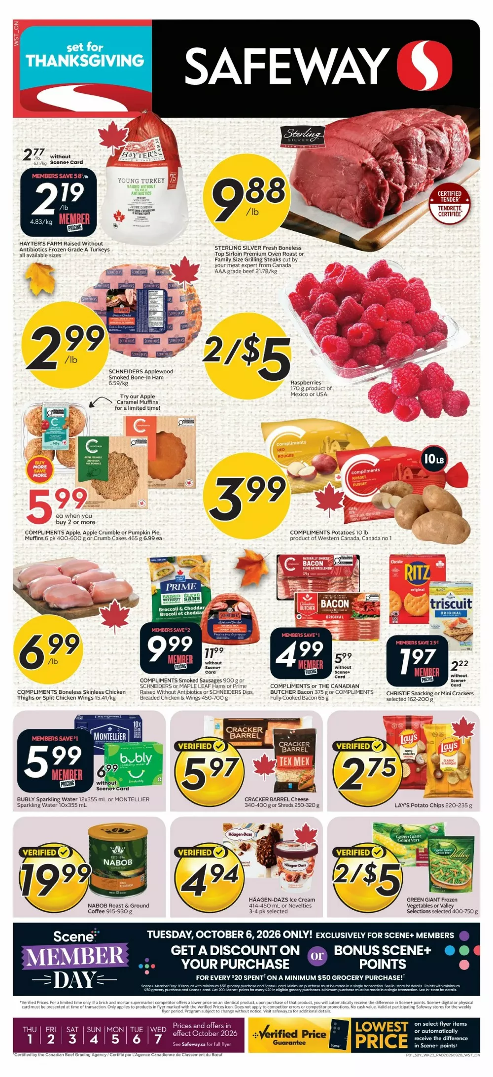 safeway flyer tomorrow bc week 40
