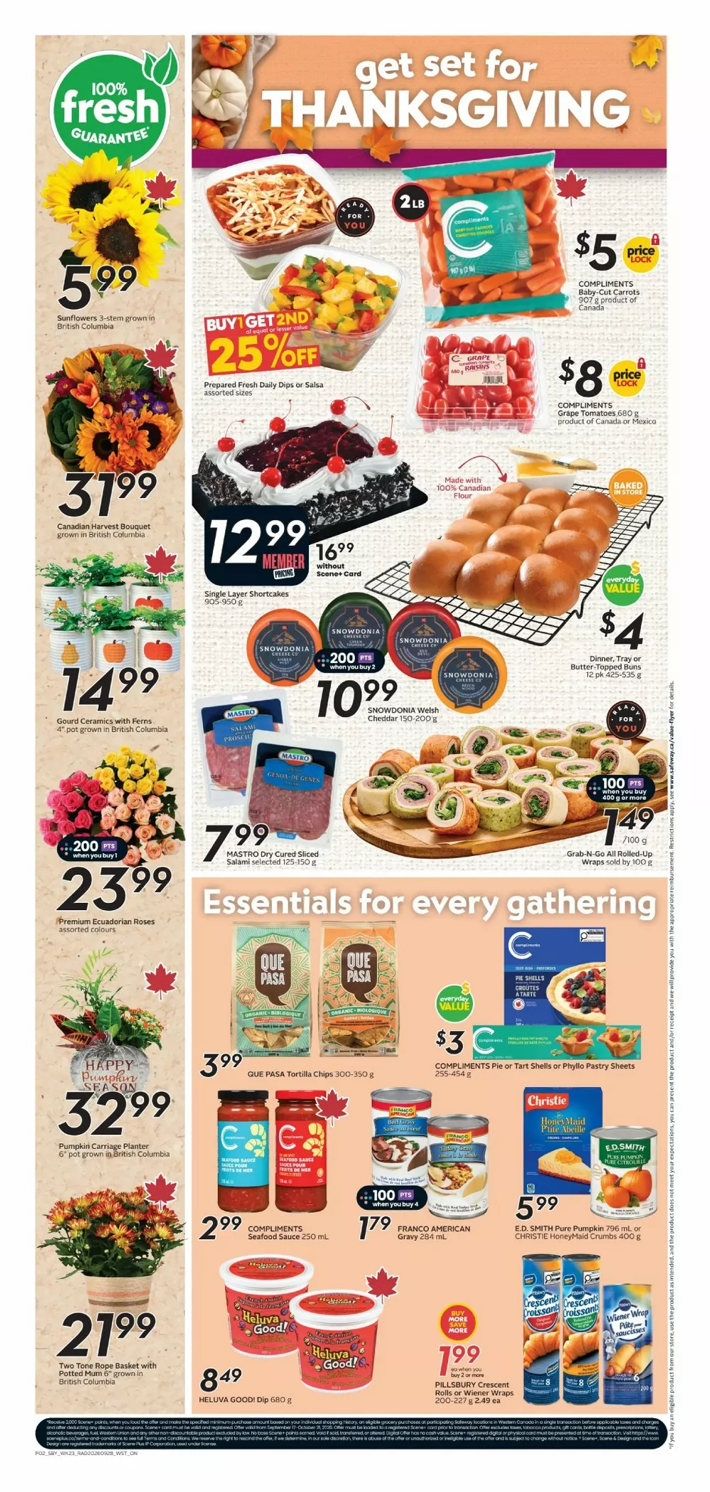 safeway flyer bc october 1 7 4 501