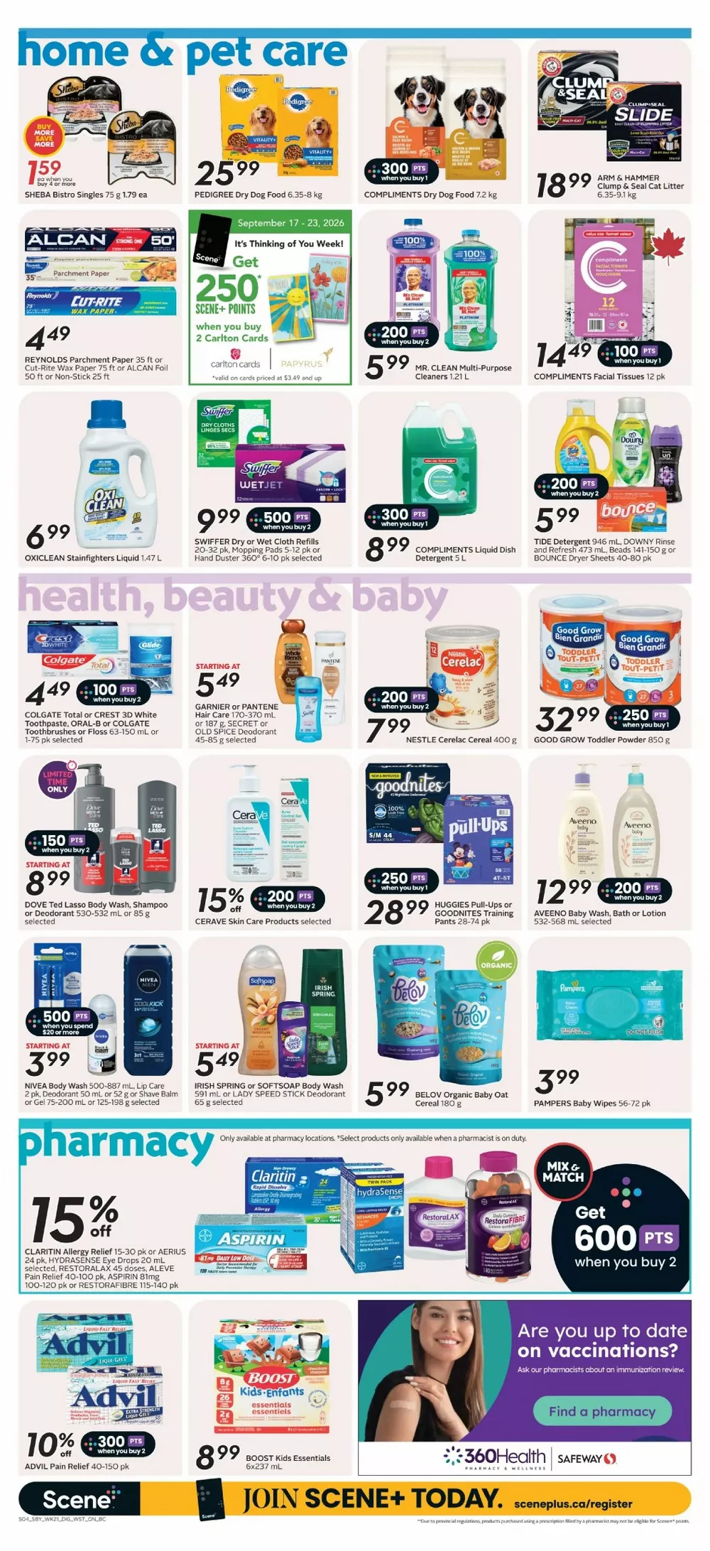 safeway flyer bc on september 17 23 11 153