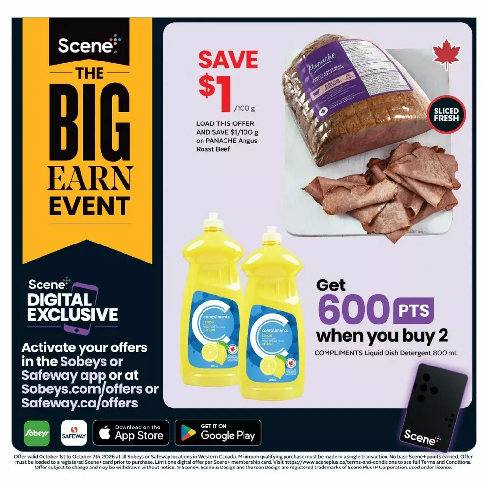 safeway sobeys flyer west october 1 7 12 359