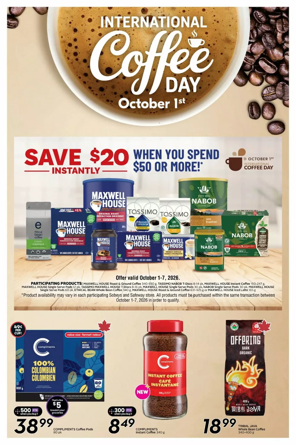 safeway sobeys flyer west october 1 7 20 291