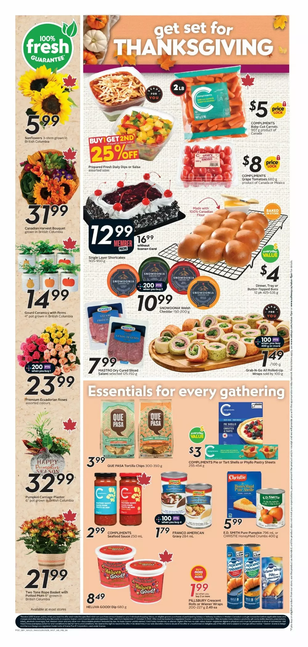 safeway sobeys flyer west october 1 7 4 269
