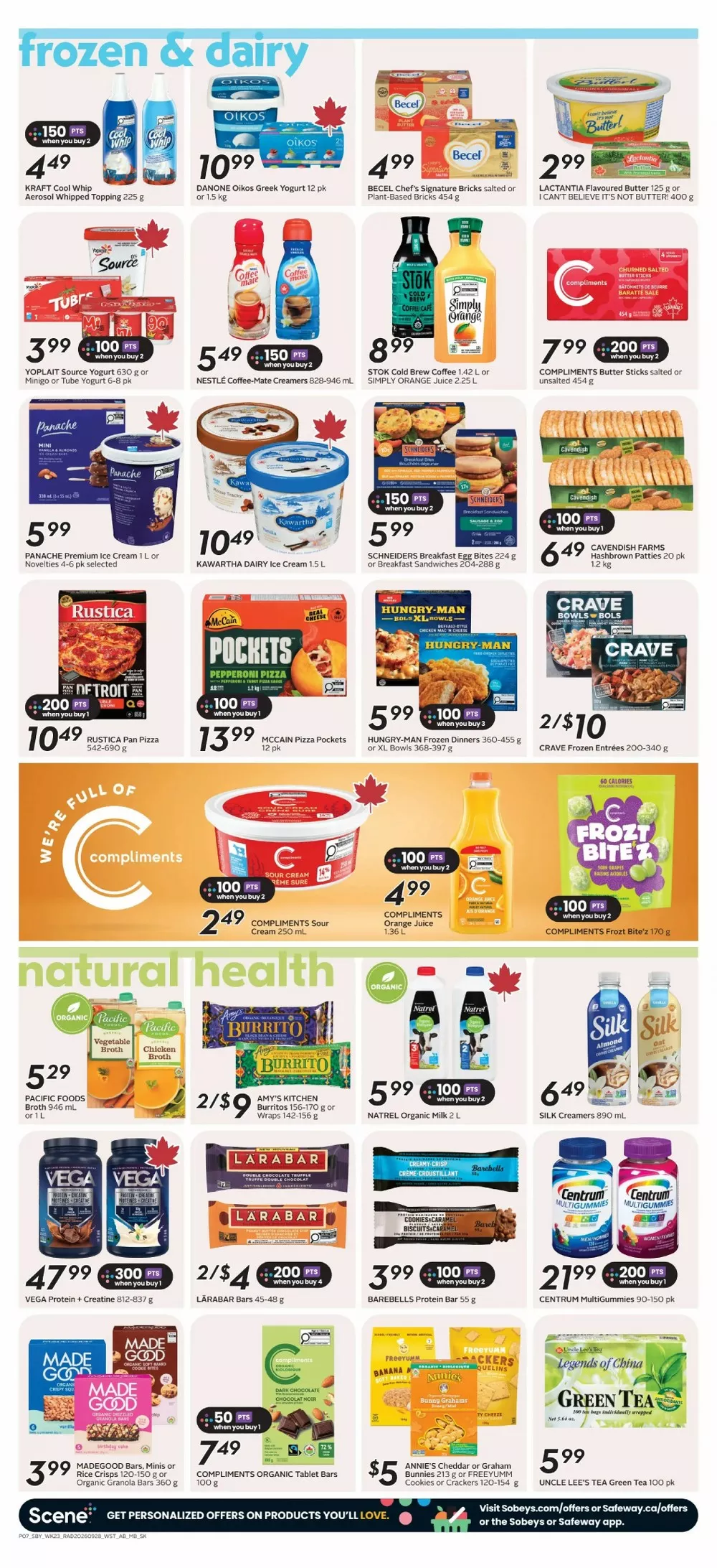 safeway sobeys flyer west october 1 7 9 235