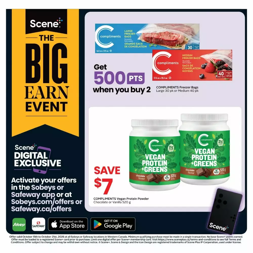 safeway sobeys flyer west october 15 21 11