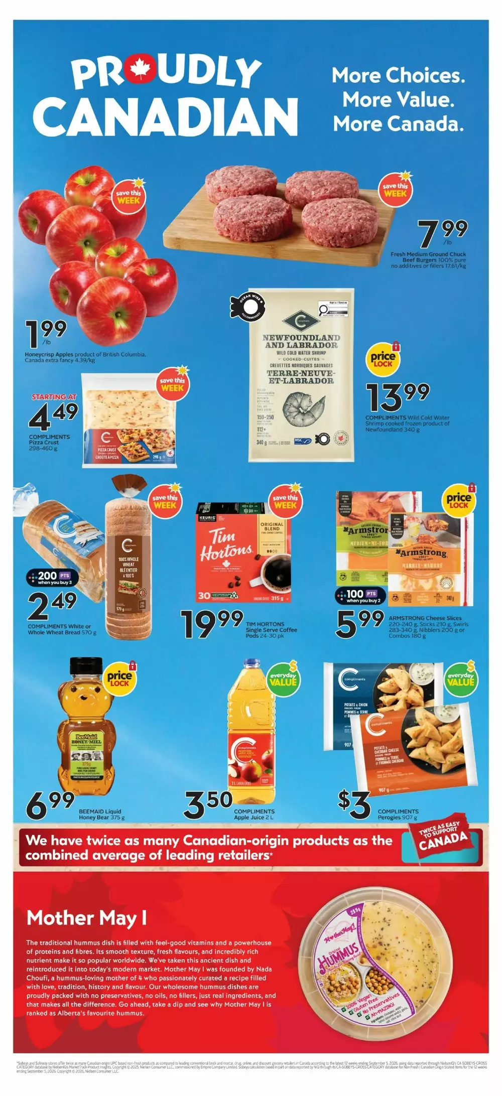 safeway sobeys flyer west october 15 21 12