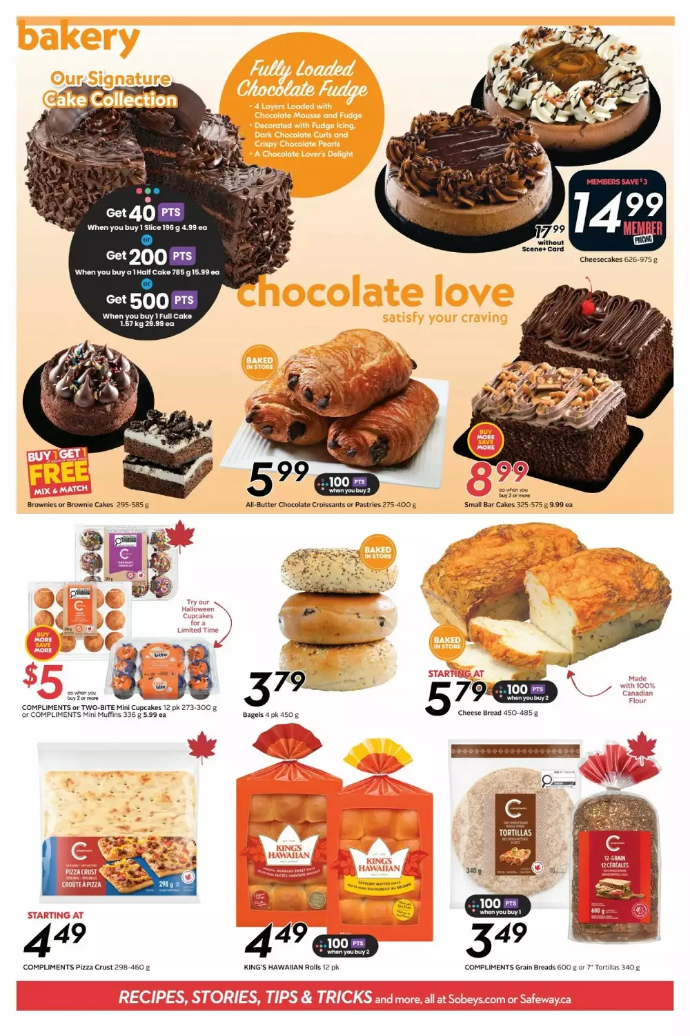 safeway sobeys flyer west october 15 21 7