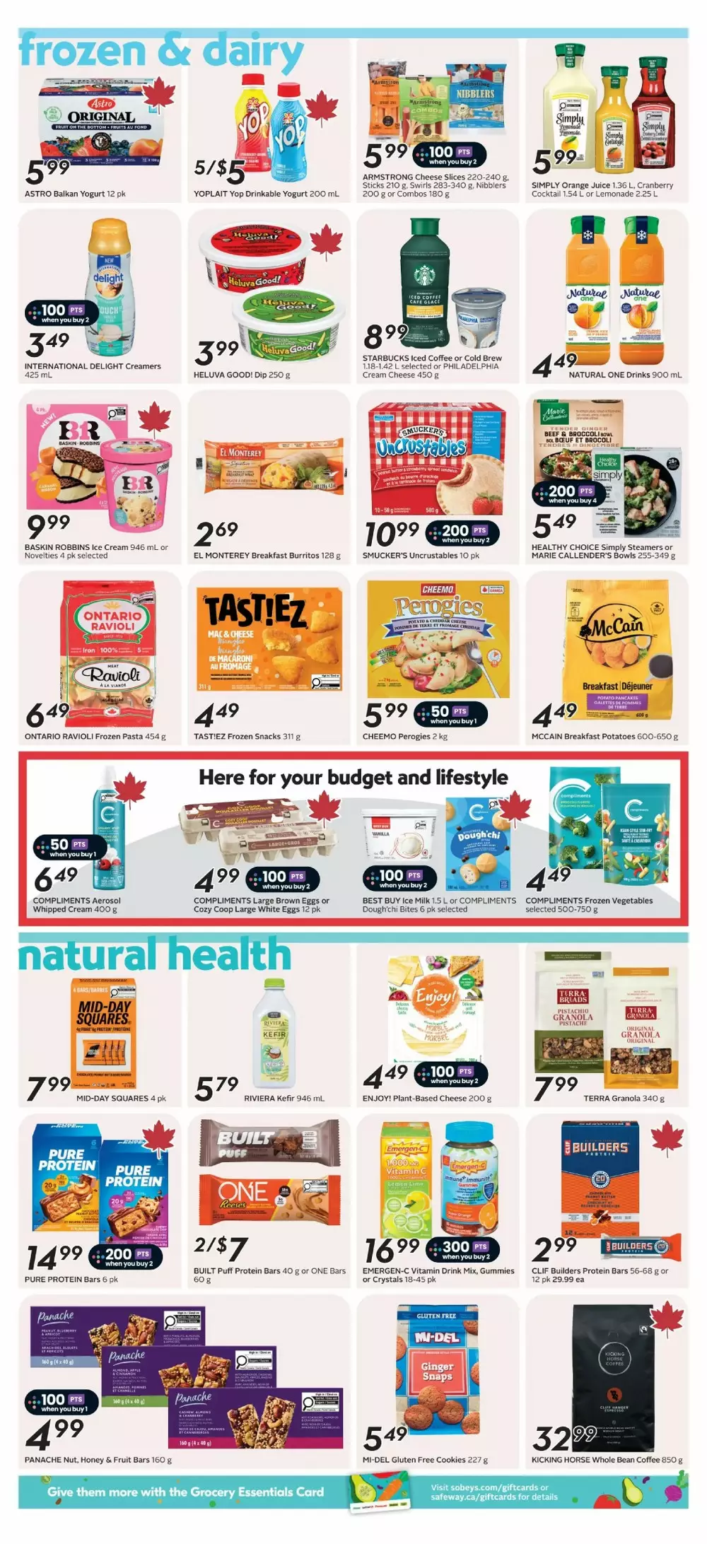 safeway sobeys flyer west october 15 21 9