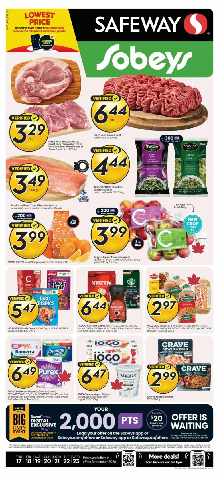 safeway sobeys flyer west week 38