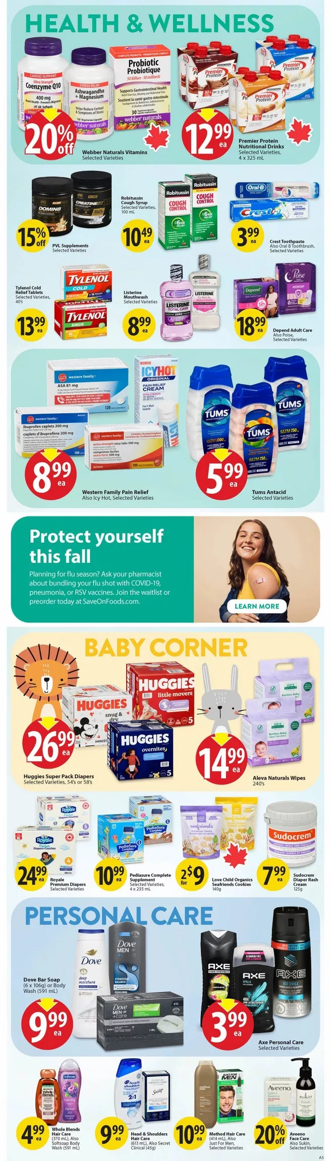 save on foods flyer september 24 27