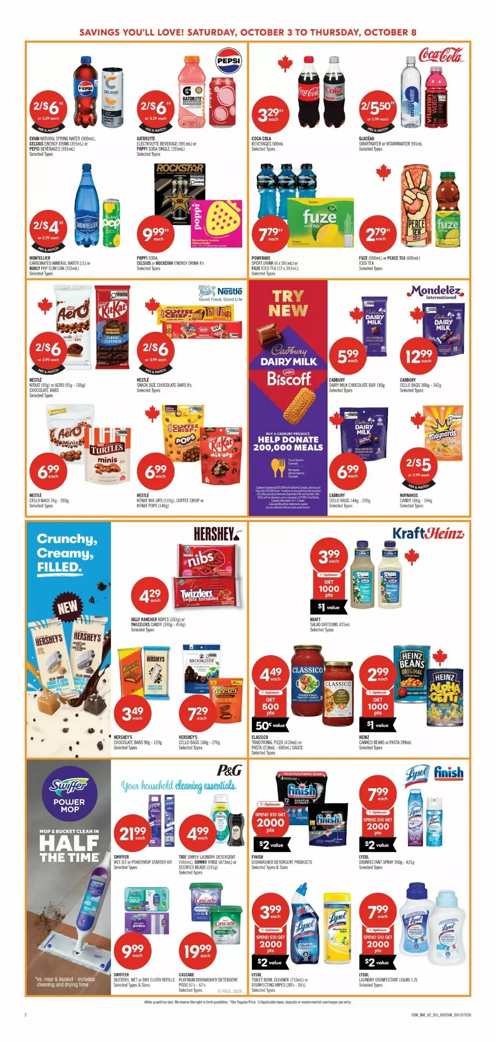 shoppers drug mart flyer october 3 8 11 988