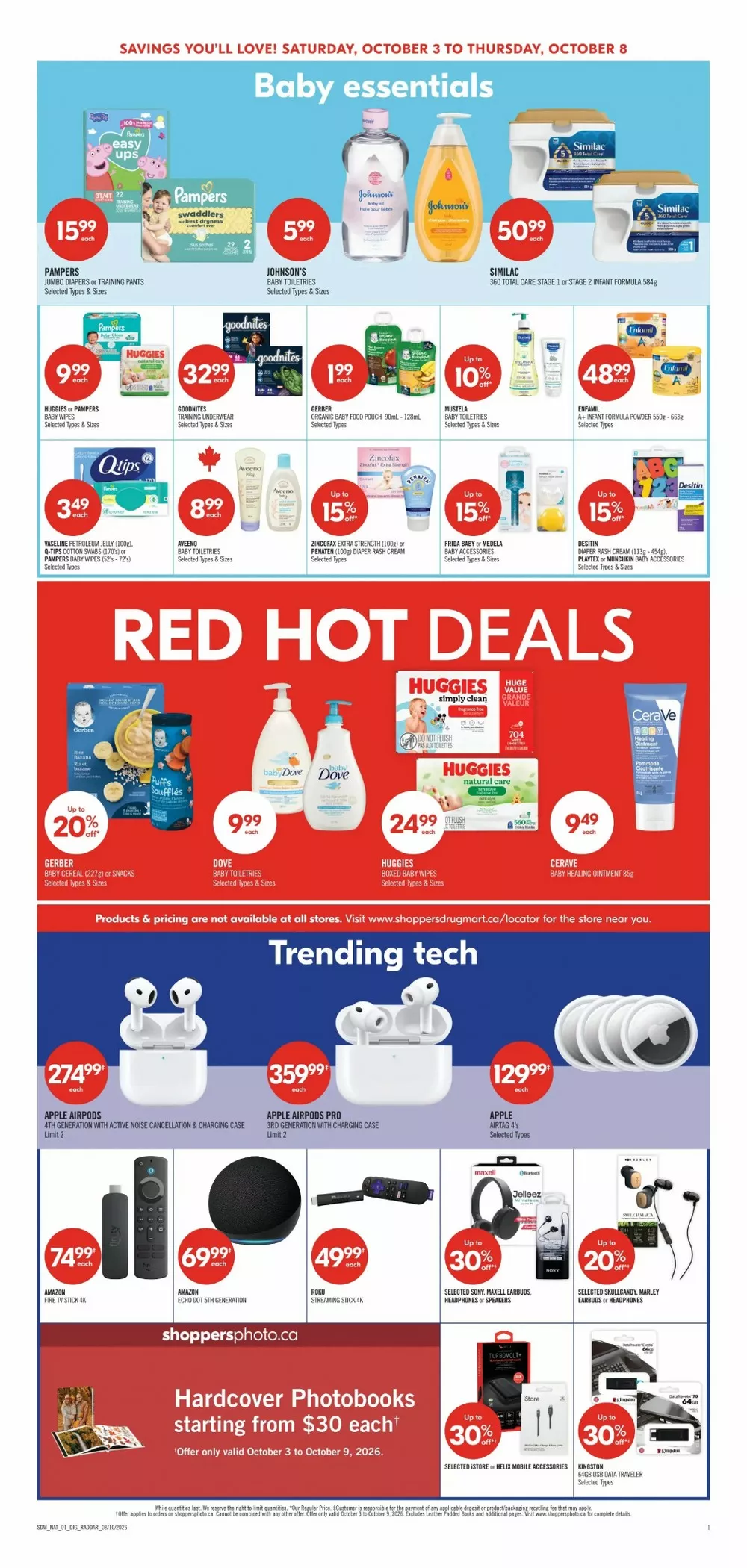shoppers drug mart flyer october 3 8 12 427