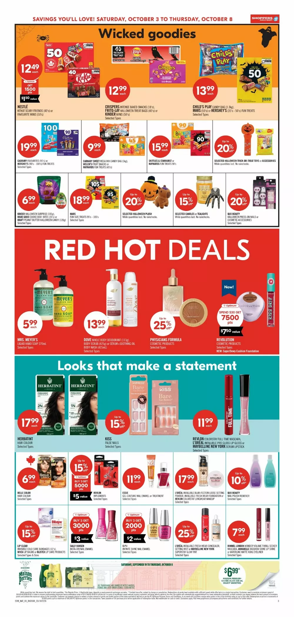 shoppers drug mart flyer october 3 8 14 906