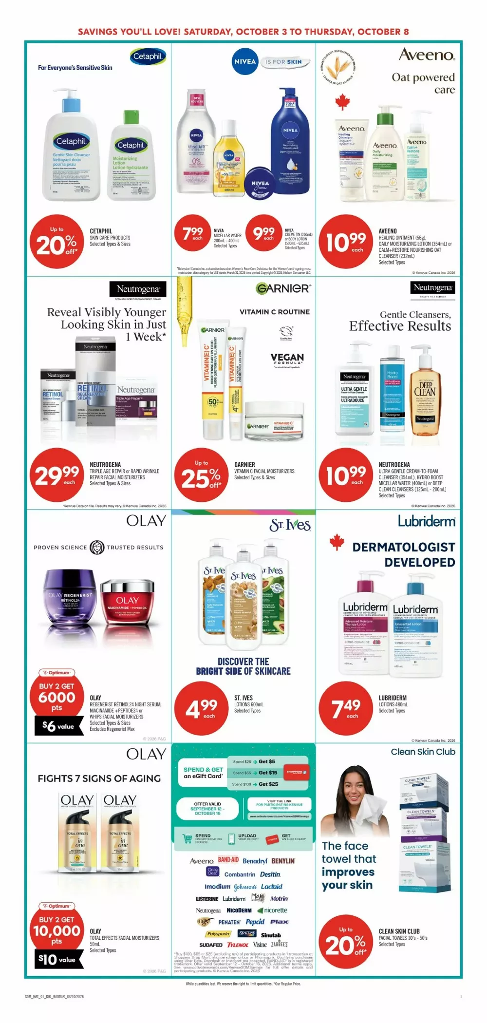 shoppers drug mart flyer october 3 8 18 490