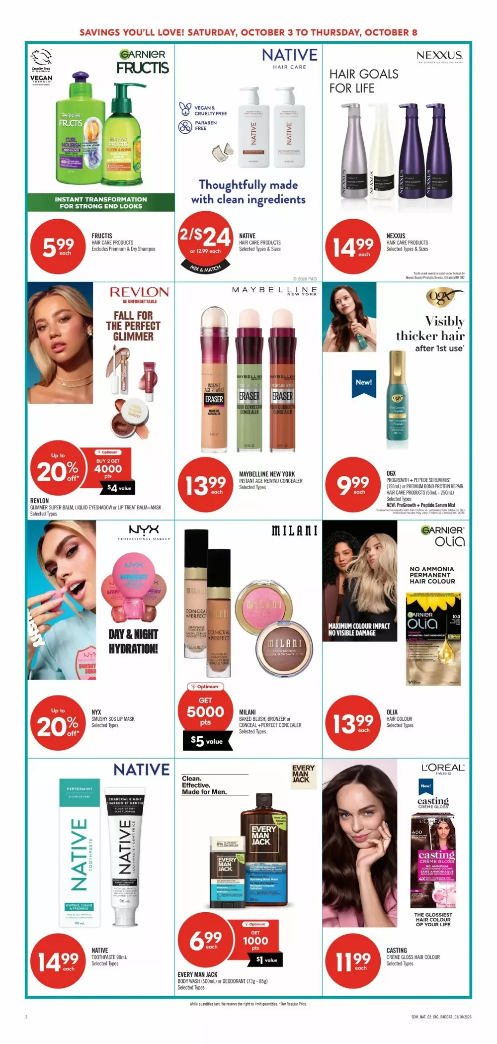 shoppers drug mart flyer october 3 8 19 268